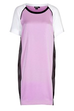 Colorblock Shift with Mesh Side Panels by DKNY