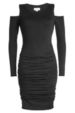 Jersey Dress with Cut-Out Side by Velvet