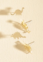 Jurassic Classic Earring Set by Vinca USA