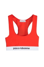 Logo Bra Top by Paco Rabanne