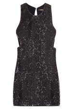 Sequin Silk Cocktail Dress by Roberto Cavalli