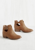Tourmaline Leather Bootie in Tawny by Seychelles