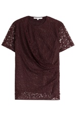 Draped Lace Top by Carven