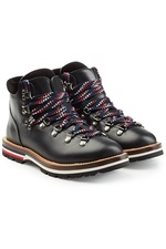 Blanche Leather Ankle Boots by Moncler