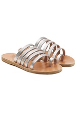 Niki Metallic Leather Sandals by Ancient Greek Sandals