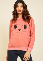 Critter to Your Every Whim Sweatshirt by PepaLoves/ Pepa Karnero S. L.