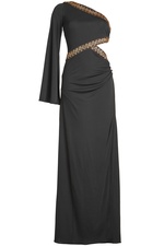 Embellished Silk Maxi-Dress by Roberto Cavalli