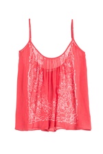 Printed Cotton Vest Top by Mes Demoiselles