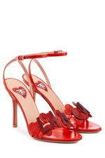 L'Amour Embellished  Leather Pumps by Valentino