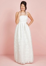 Where There's Life, There's Elope Maxi Dress in Ivory by Minuet dba Audrea Inc