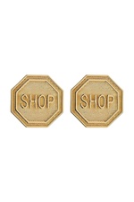 Statement Earrings by Moschino