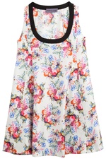 Silk Twill Dress by Emanuel Ungaro