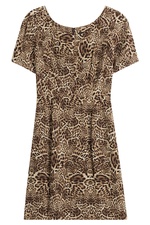 Silk Leopard Print Dress by The Kooples