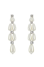 Pearl and Crystal-Embellished Earrings by Simone Rocha
