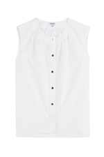 Sleeveless Cotton Blouse by Kenzo