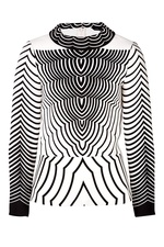 Radio Waves Printed Pants by Marc by Marc Jacobs