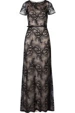Floor-Length Lace Gown by Catherine Deane