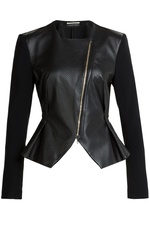 Lycosa Perforated Leather Jacket by Roland Mouret