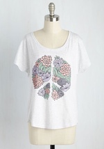 Peonies, Love, and Happiness Tee by Choke Shirt Company