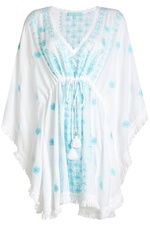 Irene Macramé Short Kaftan by Melissa Odabash