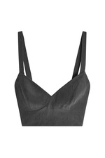 Bra Top with Silk and Linen by Vilshenko