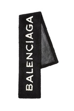 Oversized Shearling Scarf by Balenciaga