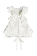 Embroidered Cotton Bodice by Zimmermann
