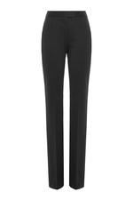 Virgin Wool Wide-Leg Pants by Boutique Moschino