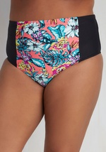 Splash, Prints, Repeat Swimsuit Bottom - 1X-3X by Beach Couture