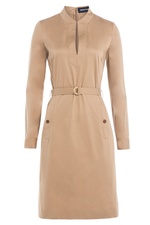 Belted Cotton Dress by Vanessa Seward