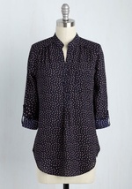 Quiet as a Blouse Top by The Timing Inc