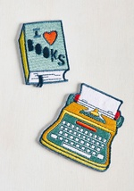 Get It Write Patch Set by Badge Bomb c/o One Inch Round