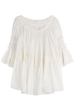 Cotton Peasant Blouse by Chloe