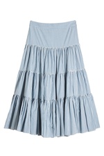 Gingham Cotton Skirt by Caroline Constas