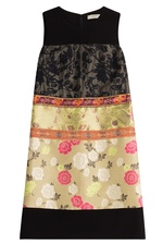 Dress with Patchwork Paneling by Etro
