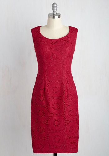Arrive at a Precision Lace Dress by Adrianna Papell