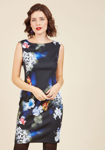Chic Expertise Sheath Dress by Adrianna Papell