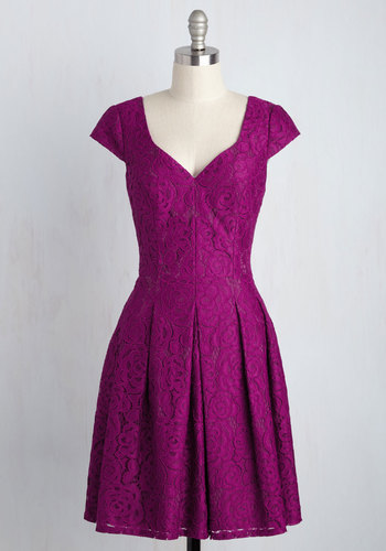 Adrianna Papell - Stay For the Sunset Lace Dress