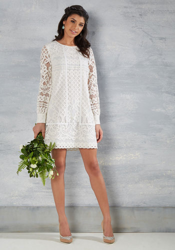 Vow Do You Do? Lace Dress in White by Appareline Inc
