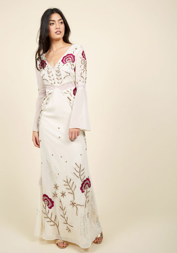 Frock and Fril - In the Direction of Your Dreams Maxi Dress