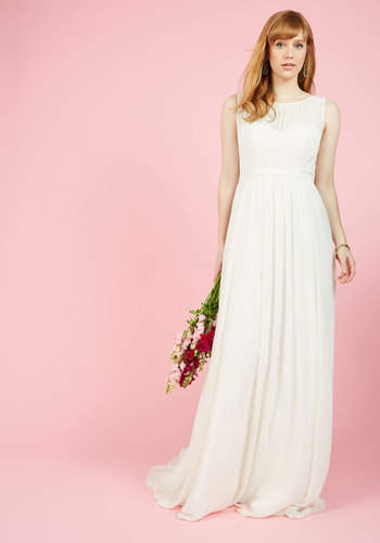 Jenny Yoo Collection, Inc. - Reverie Moment With You Maxi Dress in Ivory