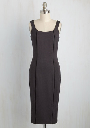 Rock Steady/Steady Clothing In - Filled to the Trim Sheath Dress
