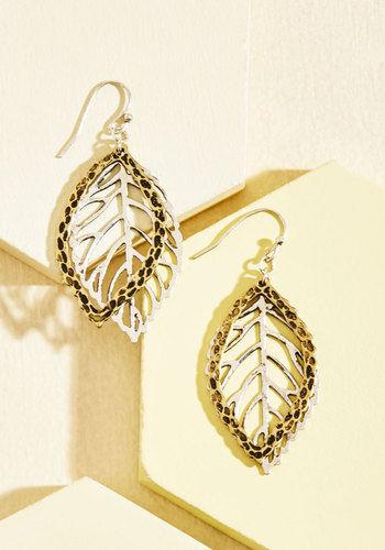 Leaf It At That Earrings by Ana Accessories Inc