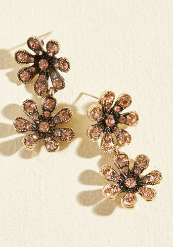 Fleurs Order of Business Earrings by Cara Accessories