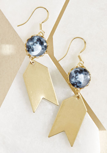 Eclectic Eccentricity - Work the Moon Earrings