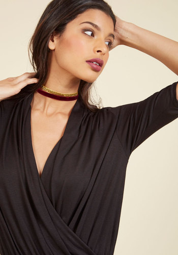 Slick and Match Velvet Choker Set by Ana Accessories Inc