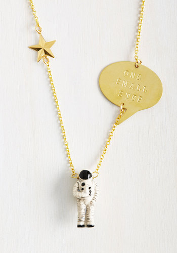 Eclectic Eccentricity - I Need Some Space Necklace