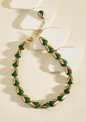Budding Brilliance Necklace by Lenora Dame