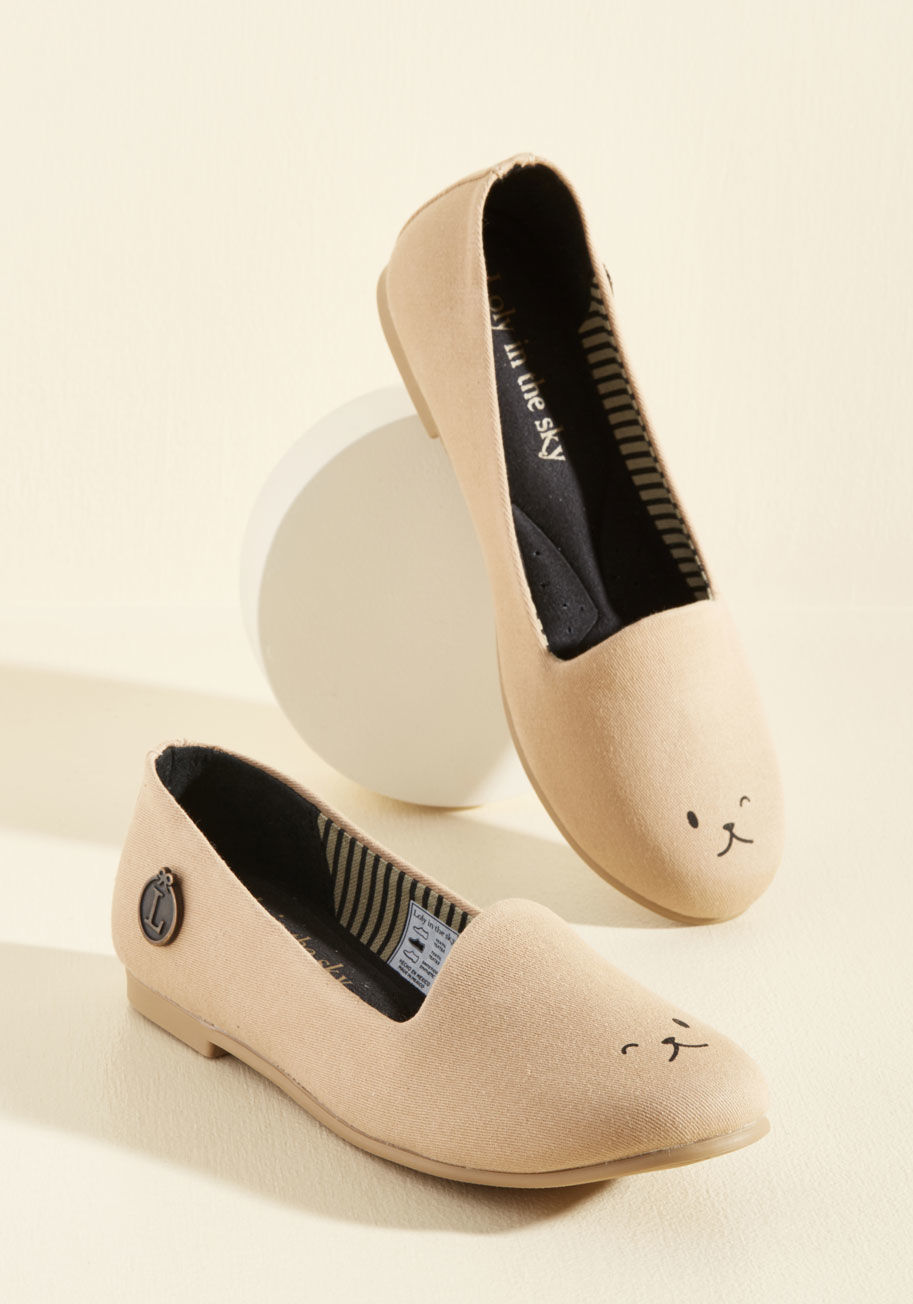  - Find a downside to making these tan loafers from Loly