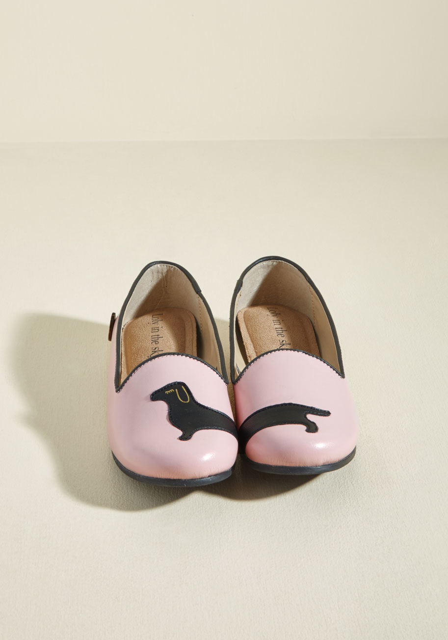  - If you have boundless energy and zest for life, you need shoes that can keep up. So, try these rose pink flats from Loly
